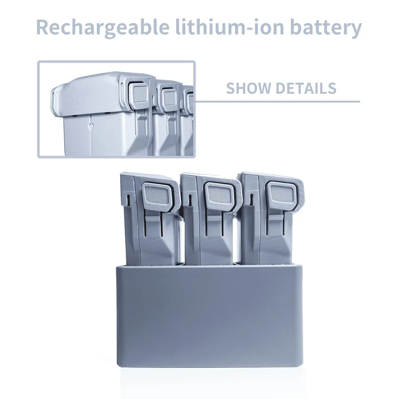 Brand New 3*JMI3 28.41Wh Smart Flight Battery + Charger Applicable to Dajiang Mini 3 Pro Uav
