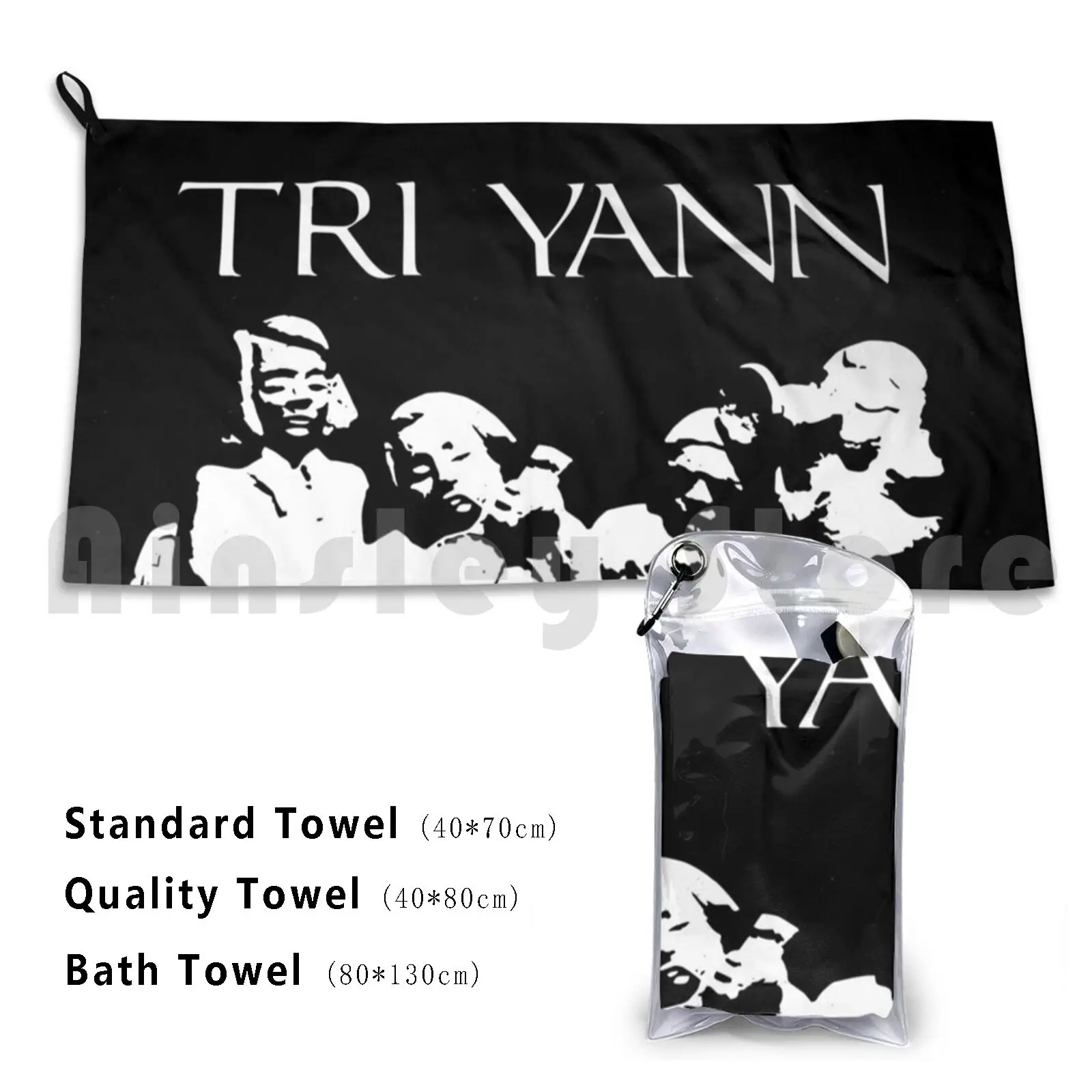 Tri Yann Custom Towel Bath Towel Tri Yann 1977 70s Music 70s Album Folk Progressive Folk Album Cover Music