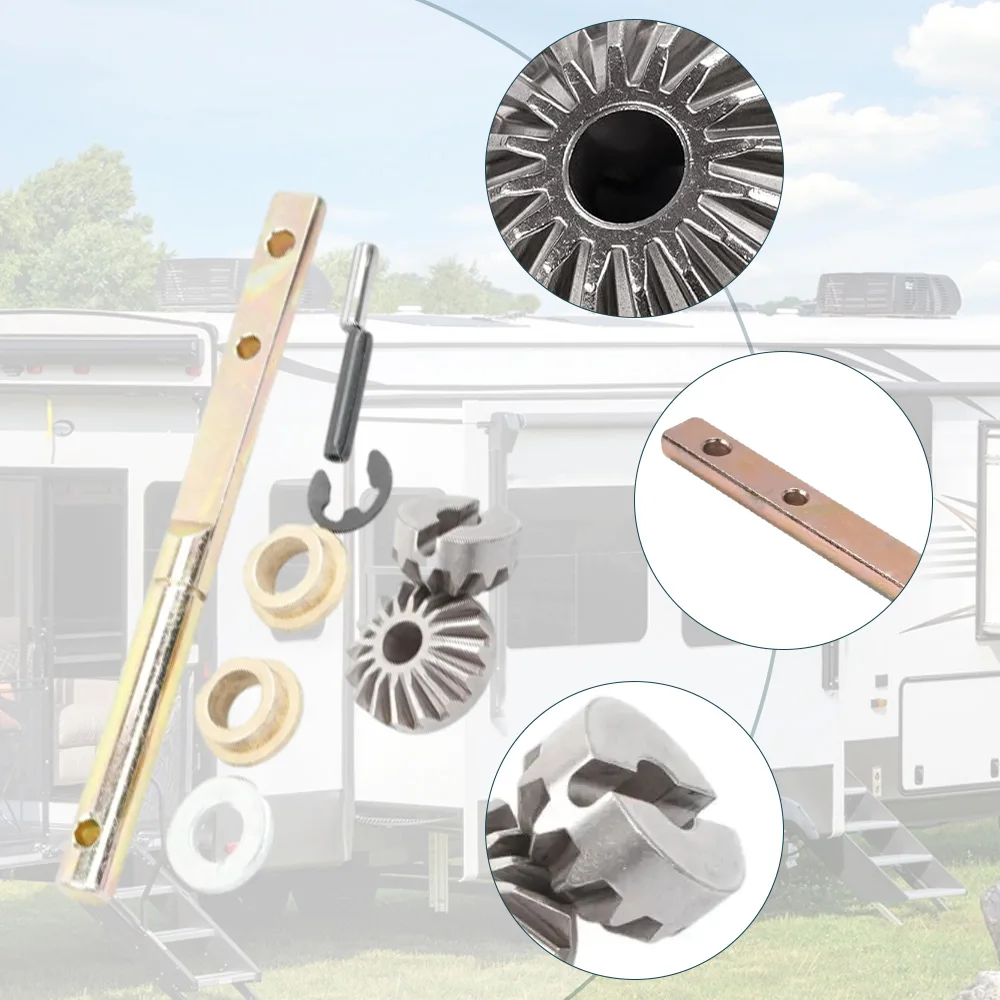 Kit de réparation de train d'atterrissage électrique en métal, roue 146059 RV, Kit de composants de train d'atterrissage en métal pour assemblages de train d'atterrissage électrique Lippert