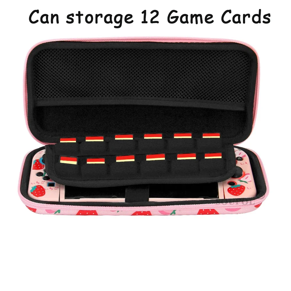 New Portable EVA Storage Bag For Nintend Switch / Oled Console Pouch Case for NS Switch Oled Carrying Bag Game Accessories