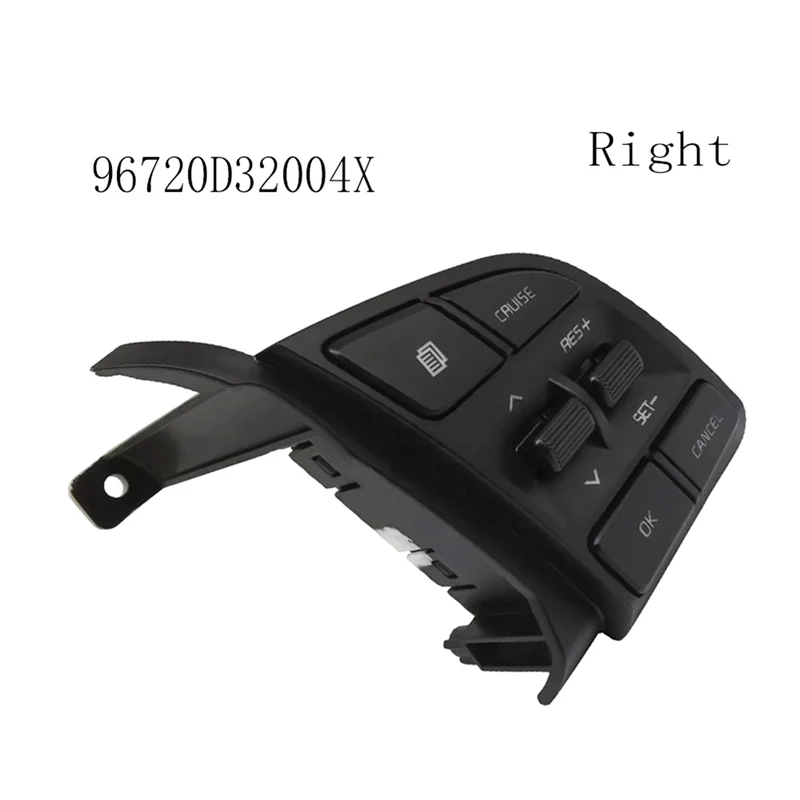 

A04E-Cruise Control Steering Wheel Remote Control Right Switch For Hyundai Tucson 2016-2023 96720D32004X Car