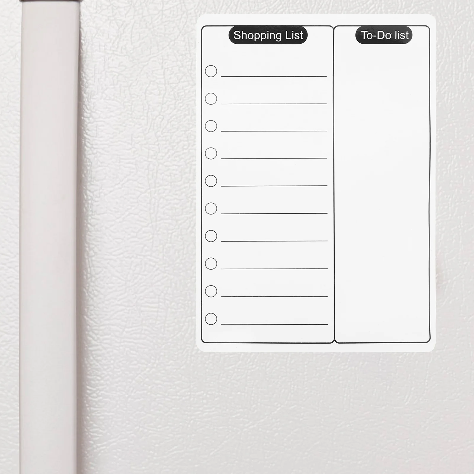

2 Pcs Magnetic Whiteboard Rewritable Erasable Schedule Kitchen Planner Coated Paper Child Doodle Board Smooth Surface Reusable