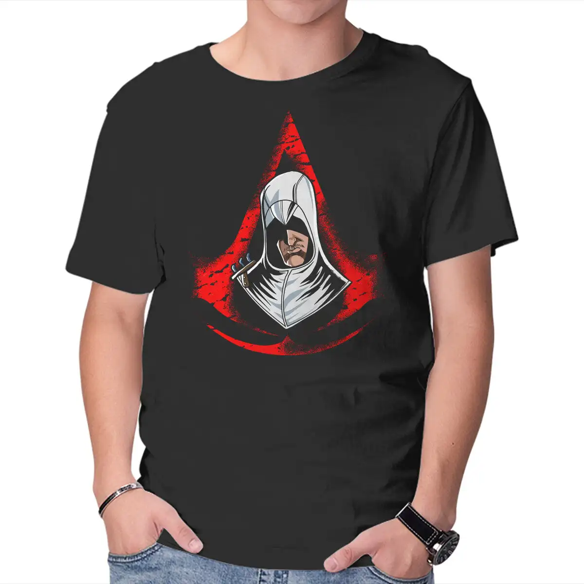 Altair Anime Graphic T-shirts for Men Clothing Women Short Sleeve Tees New Arrivals Unisex Summer