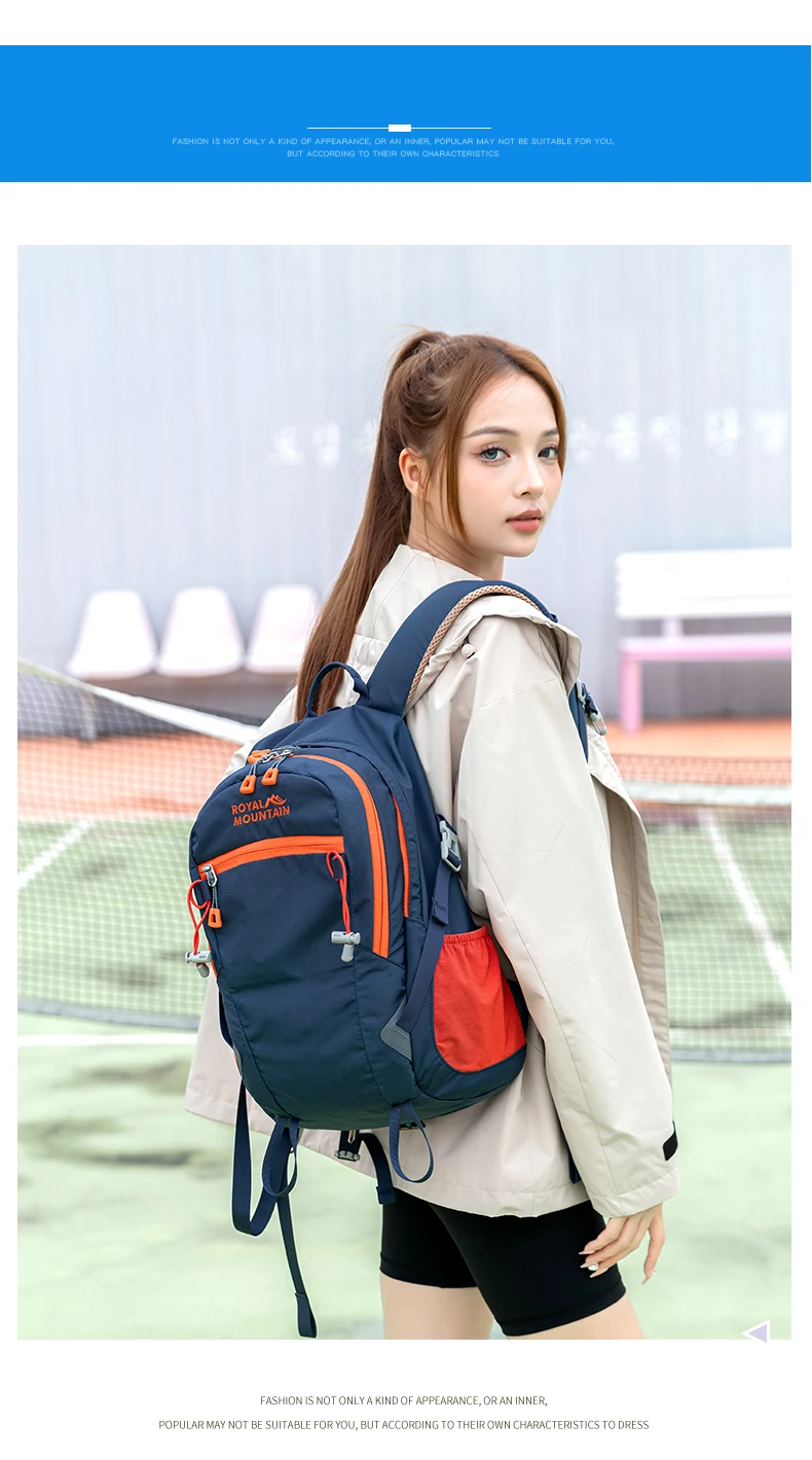 20L & 30L Auswahl Leichtgewichtiger Freizeitrucksack Unisex-Design mit Regenschutz Wasserabweisendes Gewebe Laptopfach – Detail 14