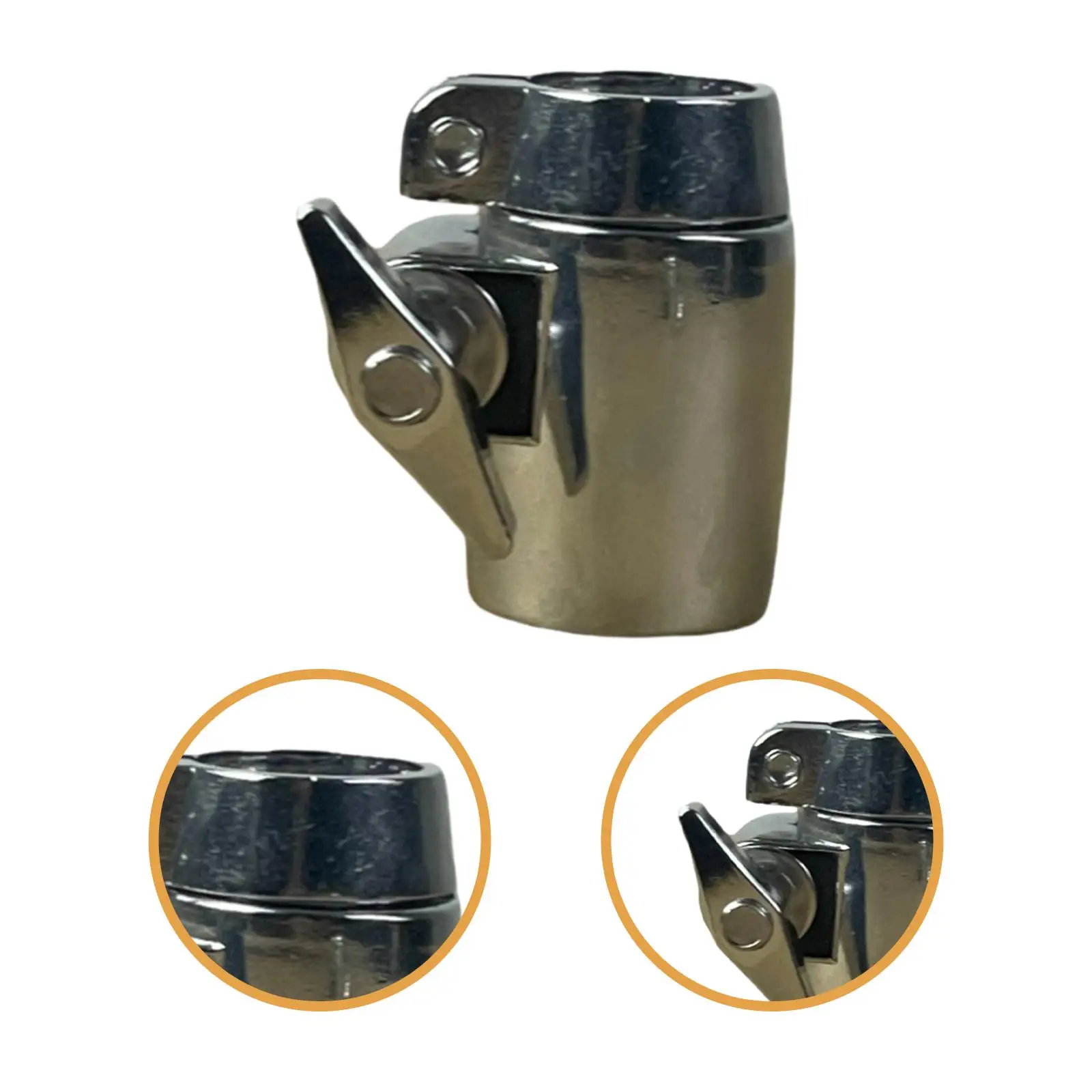 Drum Stand Tube Joint Replacement Reliable Support Hardware Mount Parts Easy Installation Connector Cymbal Stand Tube Adapter