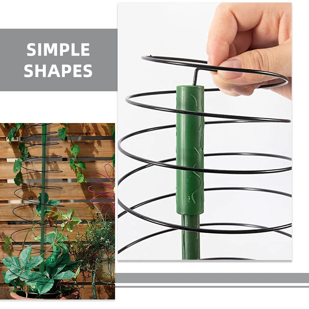 

1Set Garden Trellis for Climbing Plants Indoor Outdoor Potted Plant Support Structure Elegant Shaping Design Landscape Use