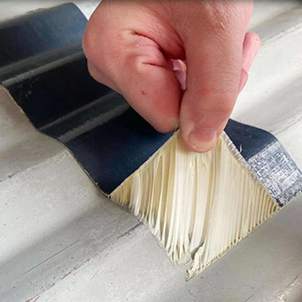 Crack Repair Tape Anti-Leakage Tape For Roofs For Walls Versatile Usage Aluminum Foil Material Anti-aging Properties
