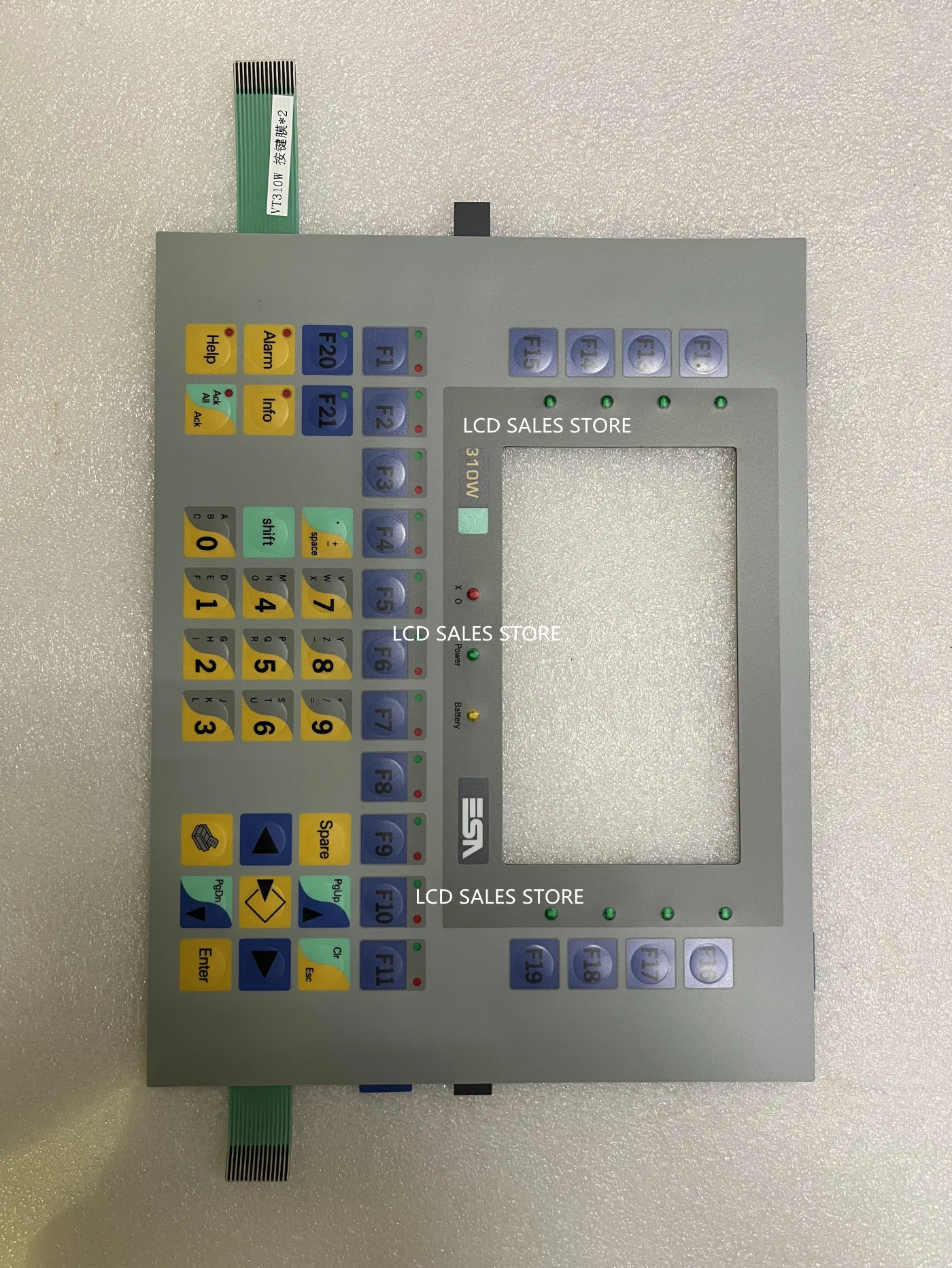 KEYBOARD Button Panel Button Press Film NEW ESA VT310W VT310WAP000