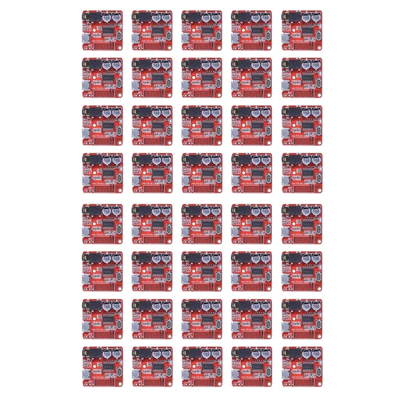 - سبتمبر 40 قطعة لوحة استقبال الصوت بلوتوث MP3 لوحة فك الترميز بدون فقدان وحدة موسيقى ستيريو لاسلكية 3.7-5 فولت XY-BT-Mini