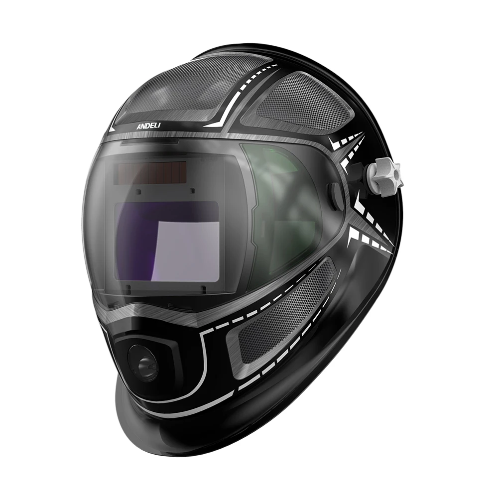 Hot Selling Auto Darkening Welding Helmet ADL-MA900VL-E Adjustable MIG TIG MMA CUT Welding Mask With LED Light For Welding Machi