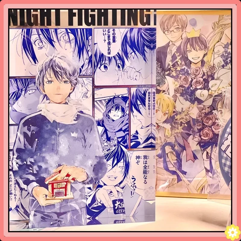 

Noragami Acrylic Stand Peripheral Products YATO Yukine Anime Customized High Transparency Acrylic Bricks