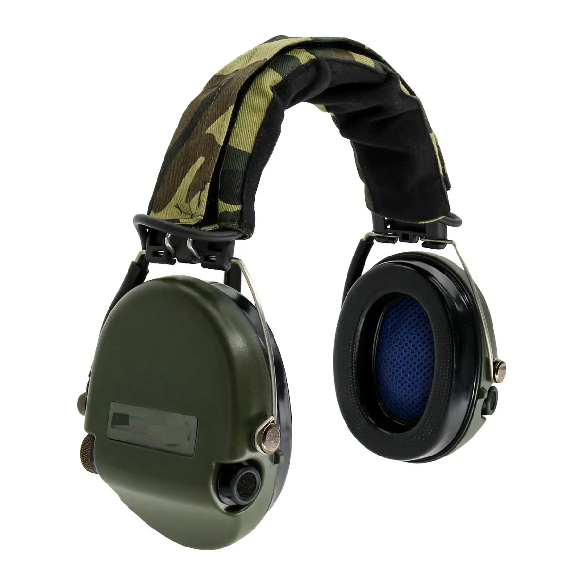 Spartan-Tactical Airsoft tiro caça Headset, cancelamento de ruído proteção do ouvido, proteção auditiva eletrônica, Earmuffs