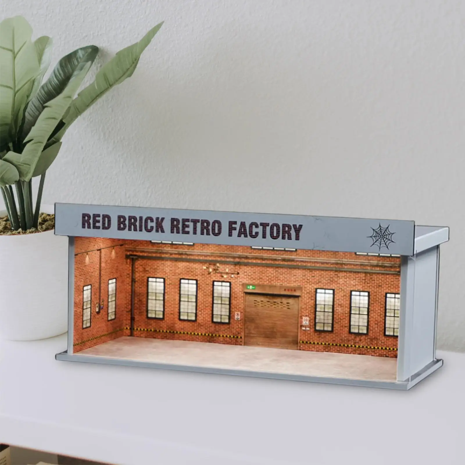 Ganki na modele pojazdów w skali 1:64 z oświetleniem LED, ozdoba na figurki, dekoracja stołu, kolekcje, prezent.