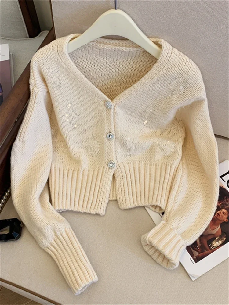 Women Sweater Womens Winter Sweaters Cardigan Traf Female Knitting Overszie Long Sleeve Loose Knitted Outerwear Ropa De Mujer