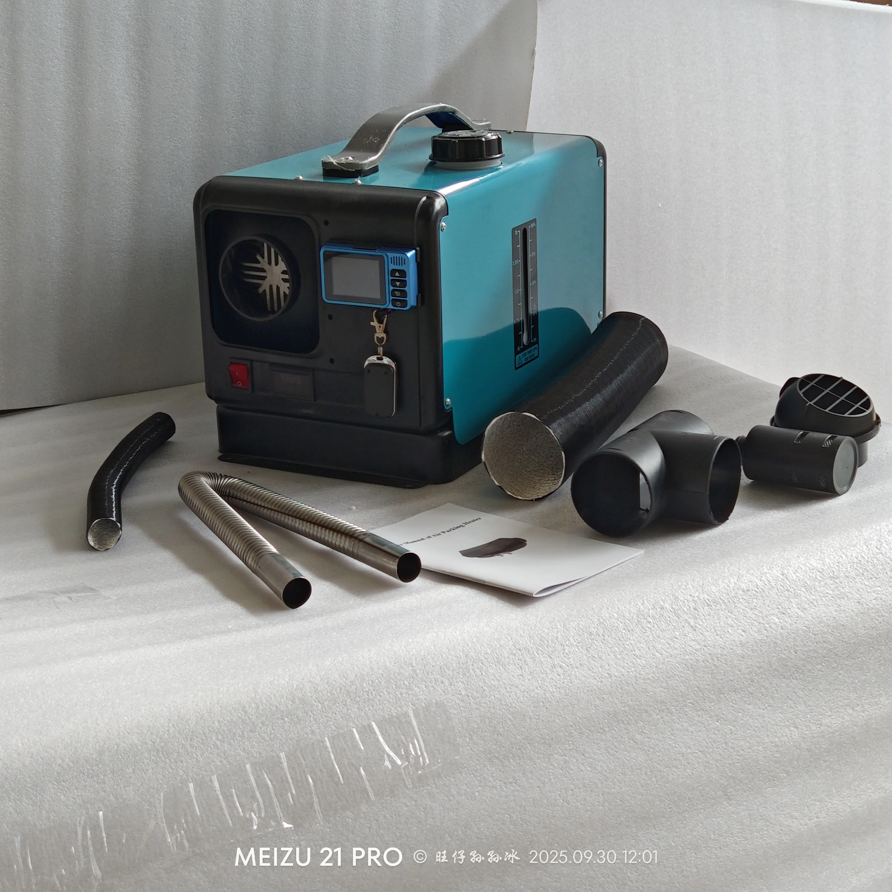 2025年新型ディーゼルヒーター 220V ポータブルエアヒーター 5KW パーキングヒーター 12V 24V 車、トランク、船舶、キャンプ、または家庭用