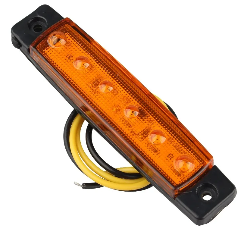 

Светодиодный боковой габаритный индикатор, автомобильные фонари, передние и задние для грузовых автомобилей, кабины, прицепа на колесах, янтарный/красный/белый/зеленый/синий, 10 шт., 12 В-24 В