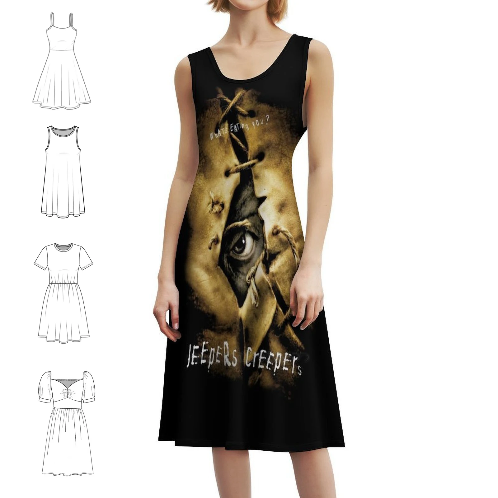 ملصق بوهو شيك فستان أنيق موضة شاطئ حفل زفاف ثوب الملابس النسائية #1