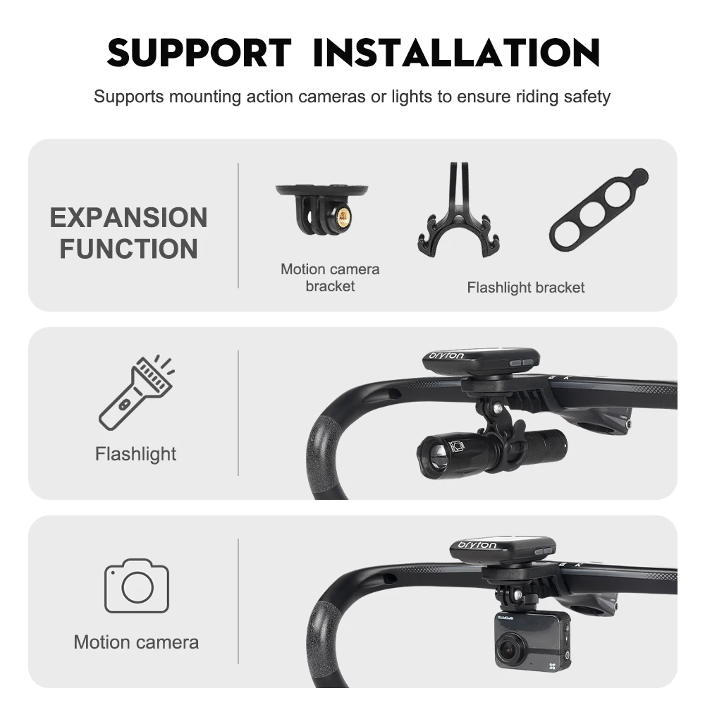 TOSEEK Fahrradlenker Drop Bar T800 Rennrad-Carbonlenker Integrierter Rennradlenker Gebogener Lenker Interne Kabelführung Fahrradteil – Detail 8