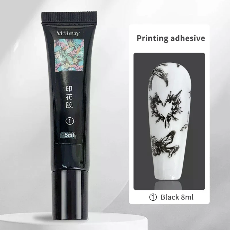/JCS/Nail Art Polish Stamping Polish Nail Art Steel Plate Printing Special Gel Transfer Phototherapy Nail Polish Gel Paints 8ml