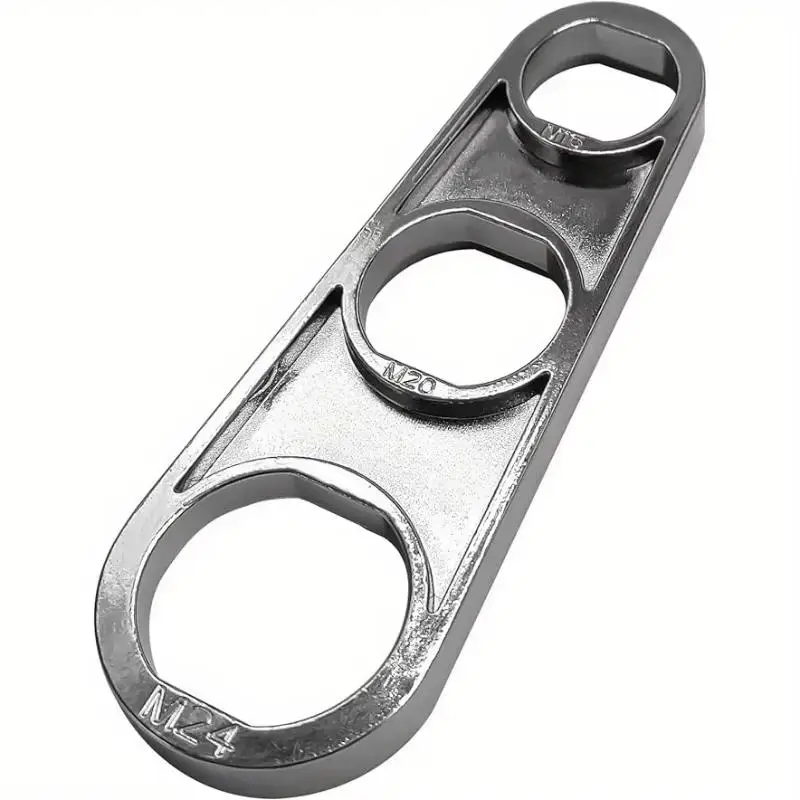 Faucet Bubbler Wrenches 6 Sizes Ergonomic Easy Grip Spout Removal Tool for Kitchen Bath Sink Aerator Removal Projects