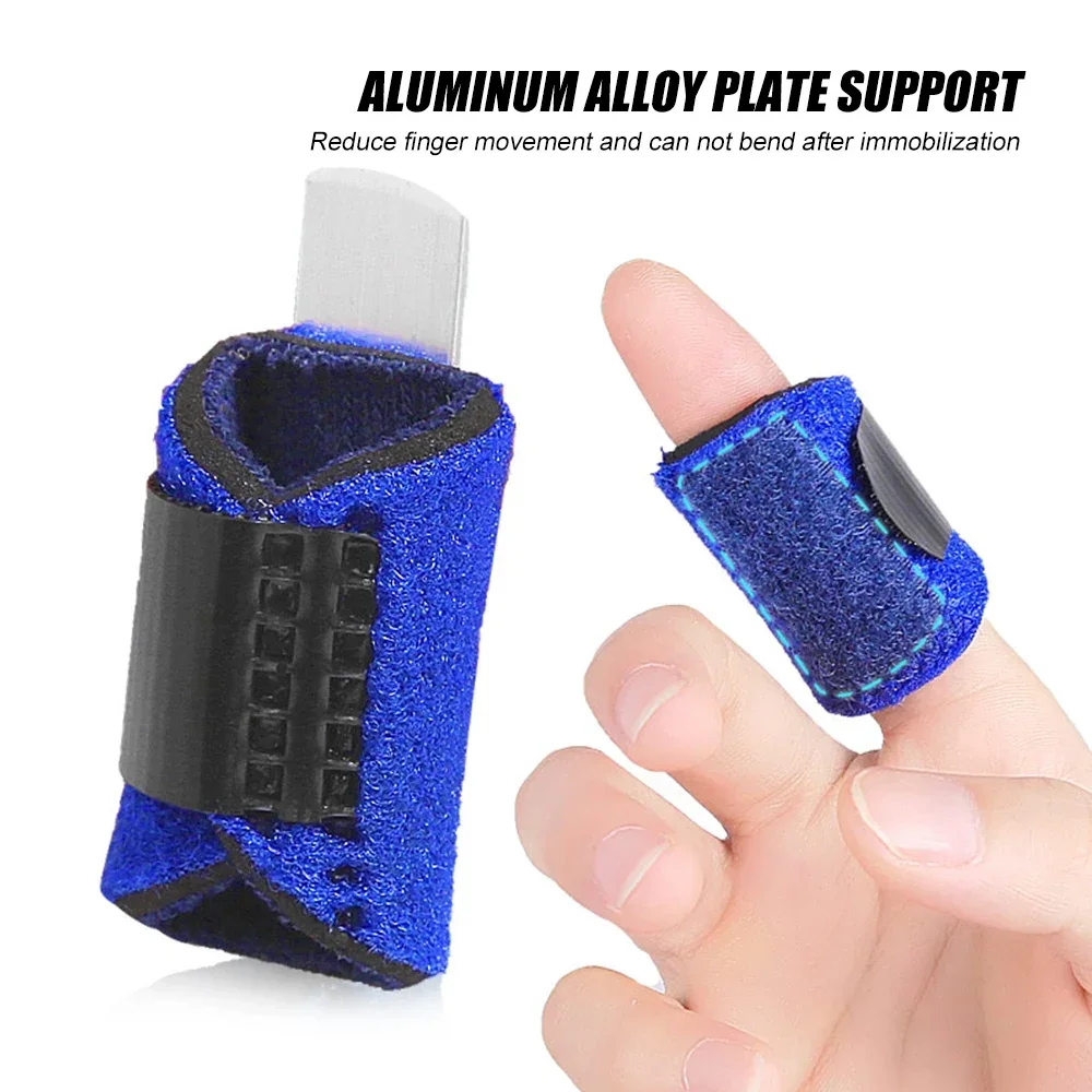 Adjustable Finger Splints Hand Support Braces Protectors Sleeves for Trigger Finger Mallet Broken Finger Arthritis