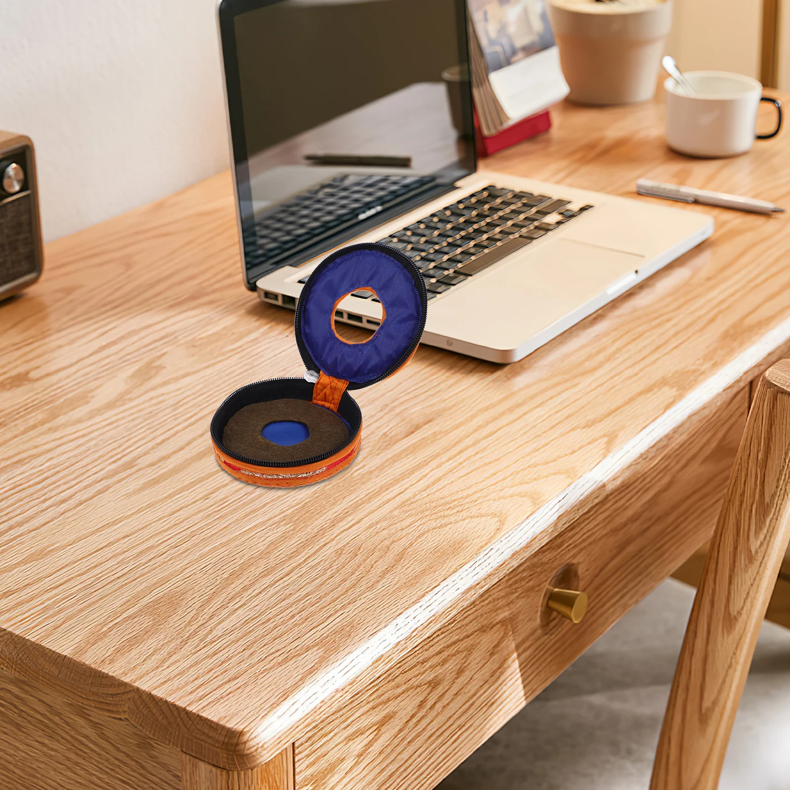 

Box For Tibetan Cymbal Storage Travel Pouch Tibetan Storage Box Nepal Buddhist Bell Holder Polyester Bell Case