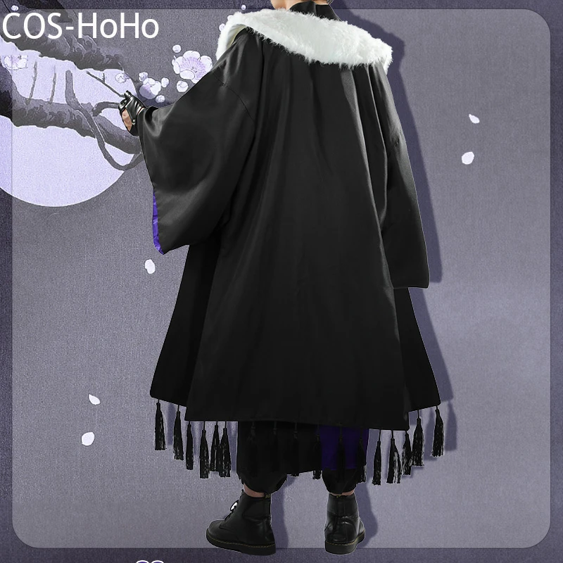 COS-HoHo Vtuber Nijisanji Nagao Kei New Clothes Game Suit Handsome Kimono Cosplay Costume Halloween Party Role Play Outfit