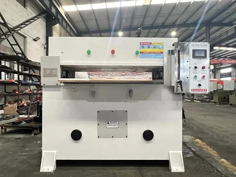 MQ40 Hydraulic 4 Column Envelope Kraft White Paper Sheet Platen Punching Press Machine