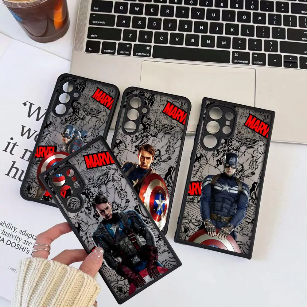 

Marvel Captain America Comic Phone Case For Infinix Note 30 12 12G96 10 Hot 60 11 11s 10s 10i Tecnos Park Smart 10 9 8 Pro Cover