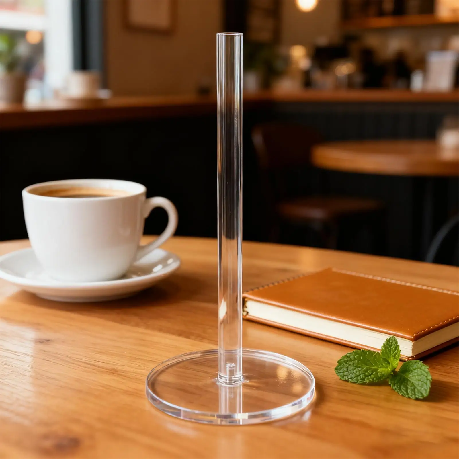 ペーパータオルホルダー-アクリル製ウェイト付きベース-ティッシュディスペンサー-キッチンカウンター-ペーパータオルラック-家庭用-バスルーム-リビングルーム-キャビネット用