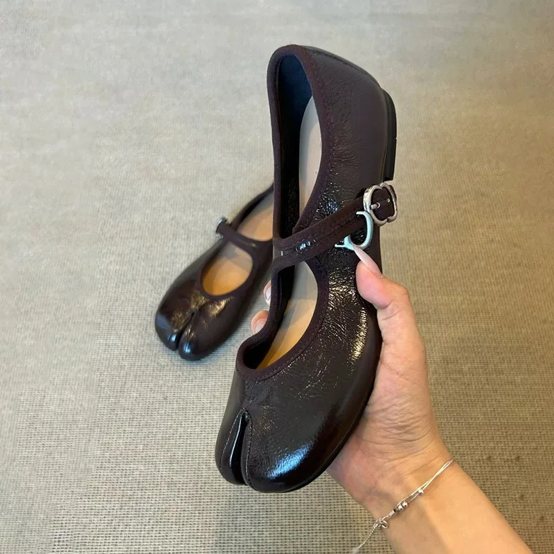 Zapatos planos Mary Jane de cuero para mujer – Cómodos para primavera y verano - imagen 5