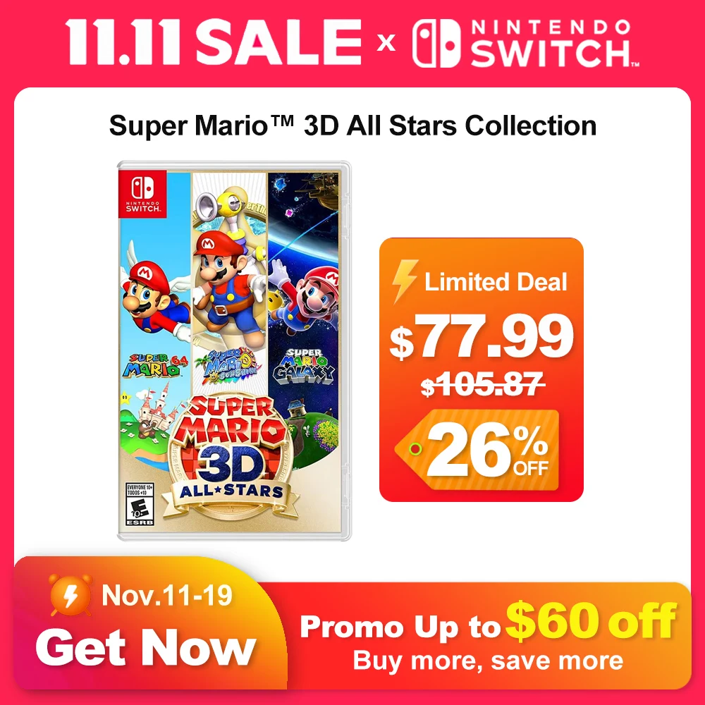 Super Mario 3D All Stars Collection nintendo switch ΠΈΠ³ΡΡ, ΠΠ³ΡΠ° Β«Π‘ΡΠΏΠ΅Ρ ΠΠ°ΡΠΈΠΎΒ», ΠΊΠΎΠ»Π»Π΅ΠΊΡΠΈΡ Β«ΠΡΠ΅ Π·Π²Π΅Π·Π΄ΡΒ», ΠΈΠ³ΡΠΎΠ²ΡΠ΅ ΠΏΡΠ΅Π΄Π»ΠΎΠΆΠ΅Π½ΠΈΡ Nintendo Switch 100%, ΠΎΡΠΈΡΠΈΠ°Π»ΡΠ½Π°Ρ ΠΊΠ°ΡΡΠ° ΡΠΈΠ·ΠΈΡΠ΅ΡΠΊΠΎΠΉ ΠΈΠ³ΡΡ, ΡΠΎΠ»Π΅Π²ΠΎΠΉ ΠΆΠ°Π½Ρ Π΄Π»Ρ Switch OLED Lite Super Mario 3D All Stars Collection nintendo switch ΠΈΠ³ΡΡ, ΠΠ³ΡΠ° Β«Π‘ΡΠΏΠ΅Ρ ΠΠ°ΡΠΈΠΎΒ», ΠΊΠΎΠ»Π»Π΅ΠΊΡΠΈΡ Β«ΠΡΠ΅ Π·Π²Π΅Π·Π΄ΡΒ», ΠΈΠ³ΡΠΎΠ²ΡΠ΅ ΠΏΡΠ΅Π΄Π»ΠΎΠΆΠ΅Π½ΠΈΡ Nintendo Switch 100%, ΠΎΡΠΈΡΠΈΠ°Π»ΡΠ½Π°Ρ ΠΊΠ°ΡΡΠ° ΡΠΈΠ·ΠΈΡΠ΅ΡΠΊΠΎΠΉ ΠΈΠ³ΡΡ, ΡΠΎΠ»Π΅Π²ΠΎΠΉ ΠΆΠ°Π½Ρ Π΄Π»Ρ Switch OLED Lite