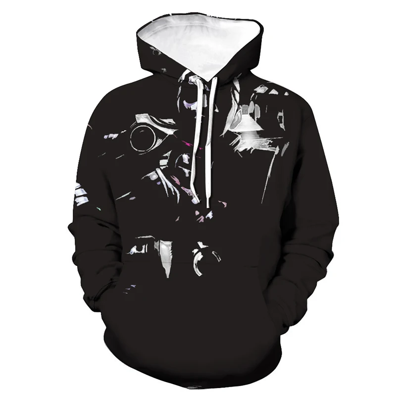 LOL لعبة هوديس جامعة أساطير ثلاثية الأبعاد مطبوعة مقنع البلوز البلوز الرجال النساء الرياضة رداء علوي غير رسمي الهيب هوب للجنسين هودي