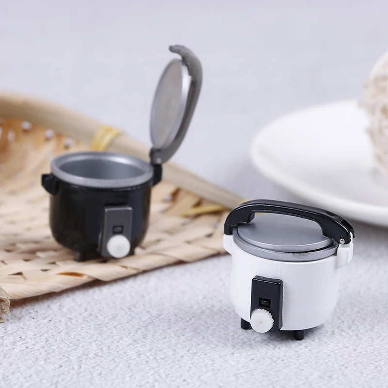 

1:12 Miniature Rice Cooker Food Steamer Warmer Kitchen Cookware Dollhouse