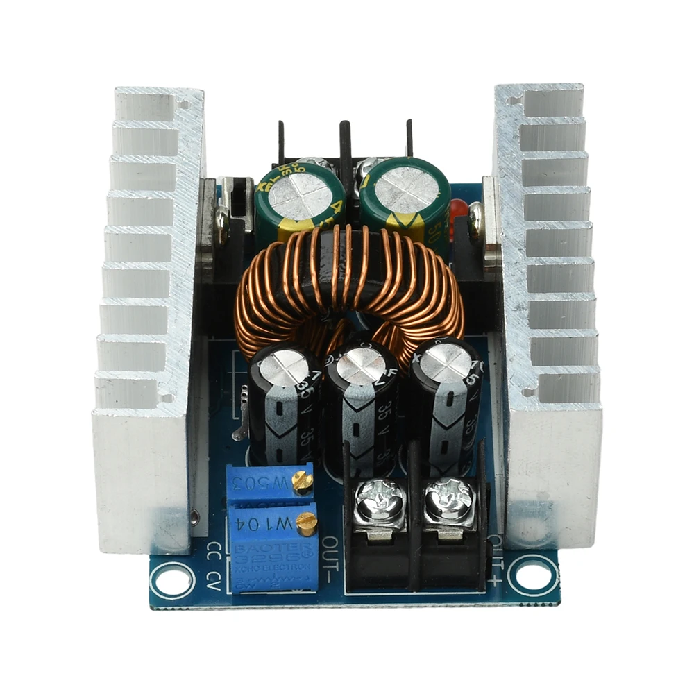 300W 15A DC-Abwärtswandler, Step-Down-Stromversorgungsmodul, Konstantstrom-LED-Treiber, Kühlkörper, Kurzschlussschutz – Detail 9