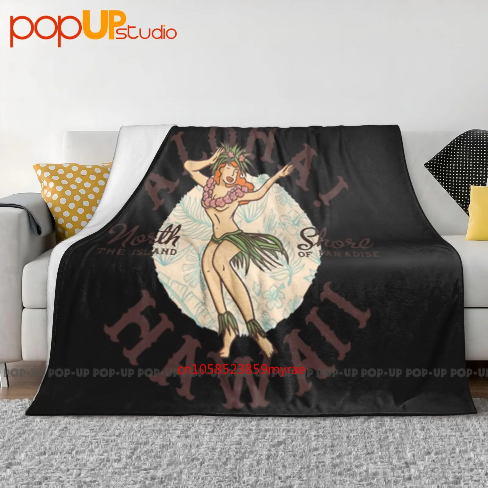 Hawaii Dancers Hawaiian Hibiscus Dancing Ultra-Soft Blanket Quilt Winter Sofa Cover Bed Covers