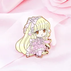 Chii Chibi Hard Enamel Pin Lolita Dress ver.