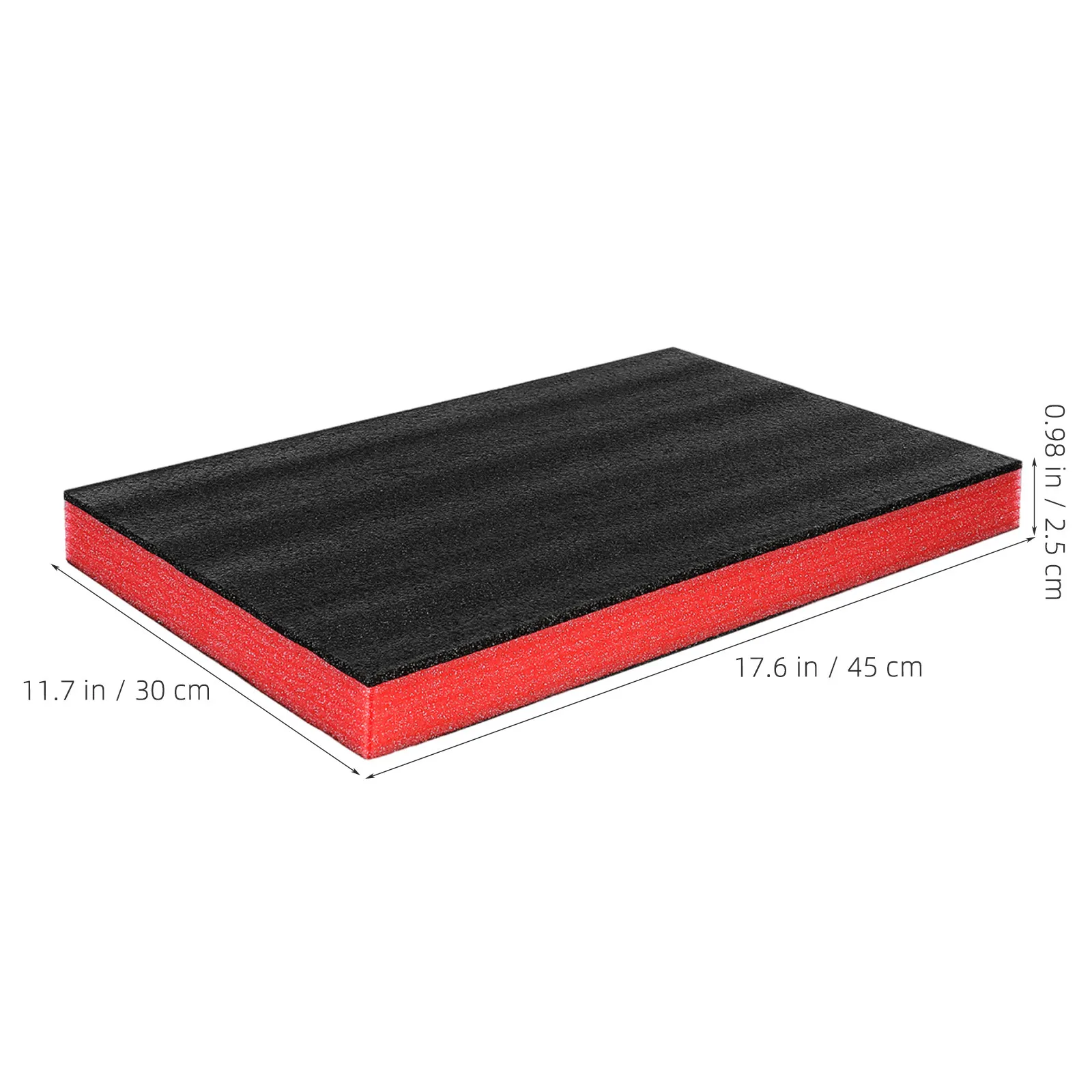 4Pcs Tool Box Liner Sheet High Density Foam Inserts 17.7x11.8x1 Inch Organizer Pads Tool Chest Drawer Jewelry Storage