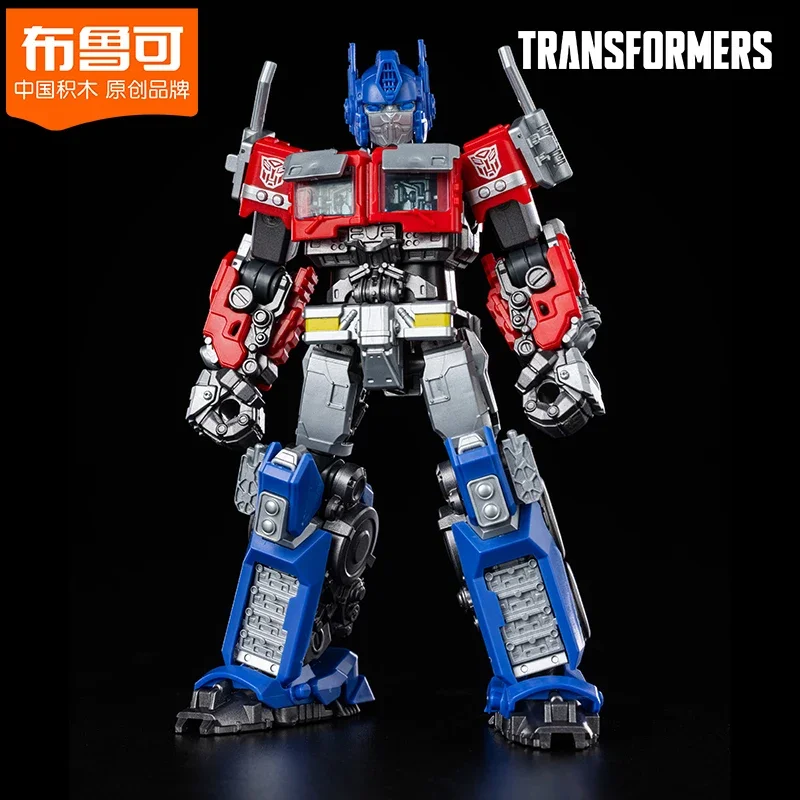 Transformers Optimus Prime Bumblebee, Bloco de Construção Capitão Orangotango, Brinquedos Modelo de Montagem, Batalha Danos Além da Edição, Genuíno