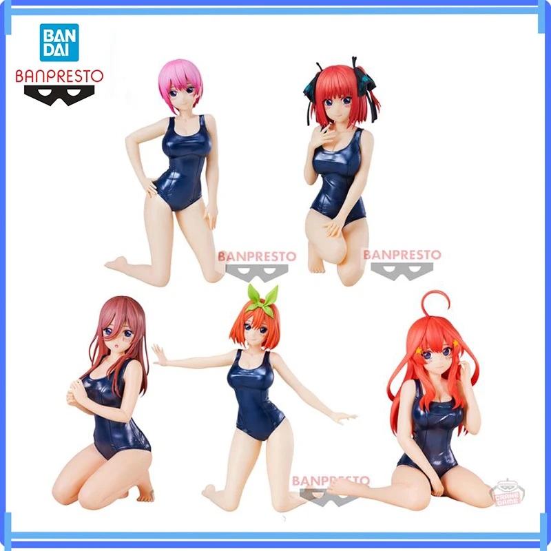 Bandai в наличии Banpresto Celestial Vivi gotouпучок No Hanayome Nakano Ichika Nino Yotsuba Miku Itsuki плавательная модель фигурки