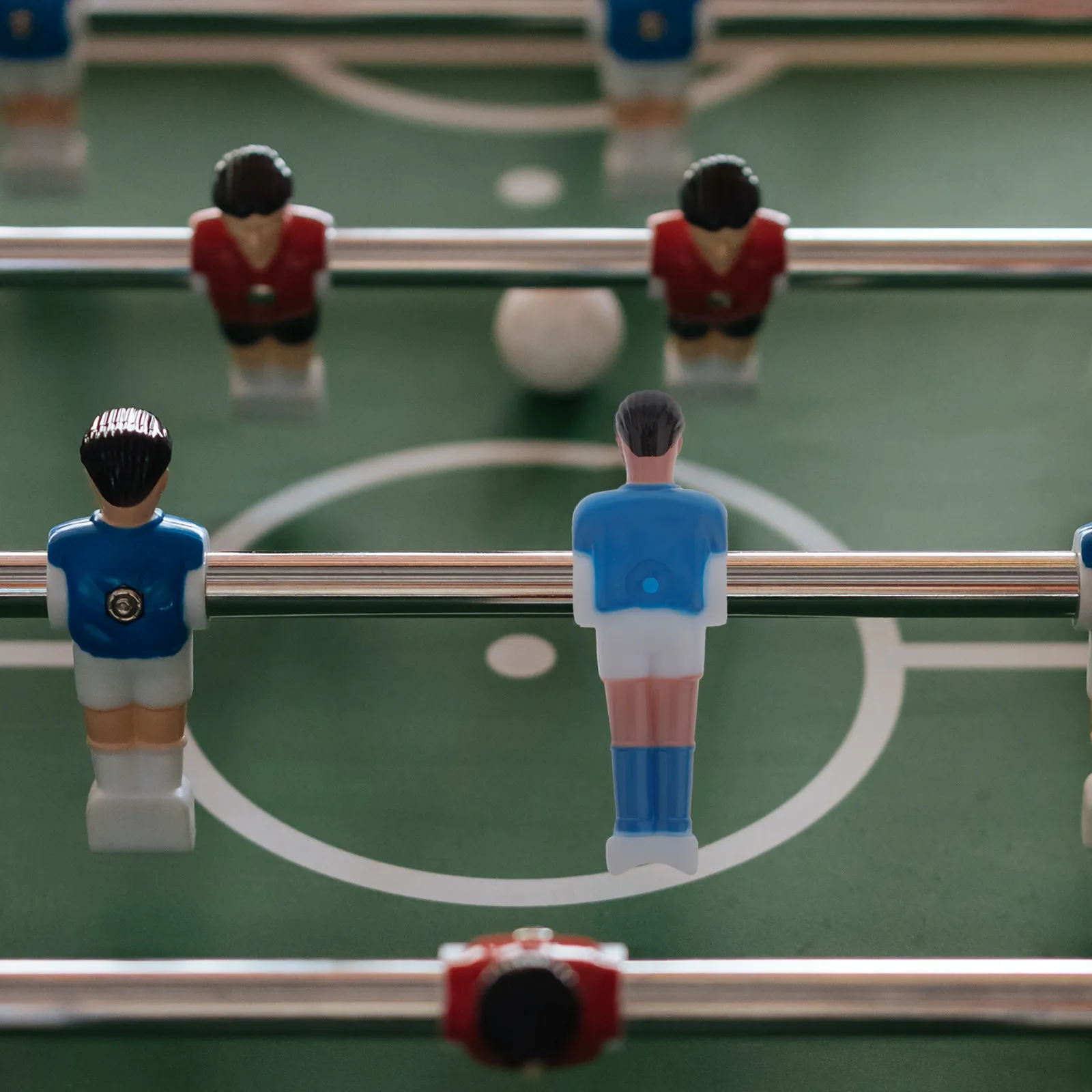 10 Pezzi Accessori per Calciobalilla, Giocatori di Ricambio, Statuette per Tavoli da Calcio