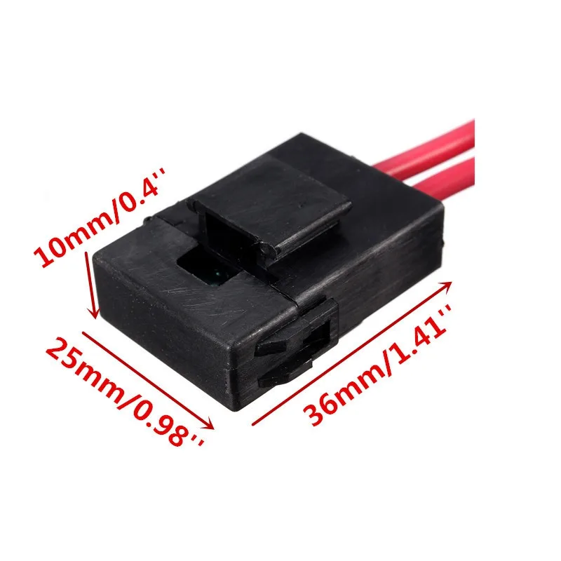 H4/9003 chicote de fiação de conversão de farol auto h4 relé cablagem 2 farol lâmpada fix para carro 12v h4 lâmpada