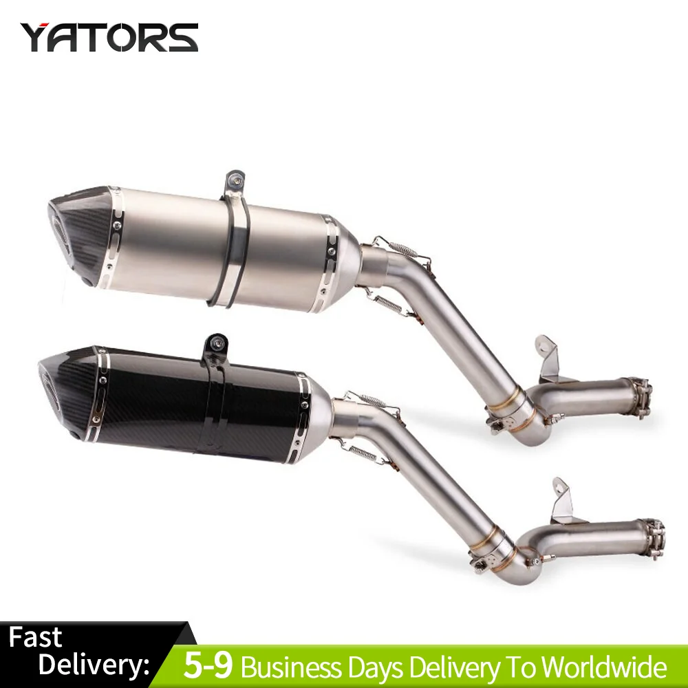 

Exhaust System Exhaust Tips Muffler Mid Pipe Slip On System For BMW F850GS/F750GS 2018-2021 Exhausts Pipes