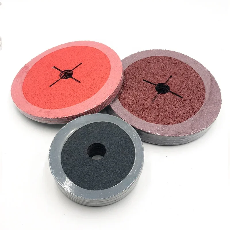 

【From China】Abrasive Tools Ceramic Resin Fiber Sanding and Grinding Discs 4.5 Inch X 7/8 Inch 36 Grit Fibre Backed Disc