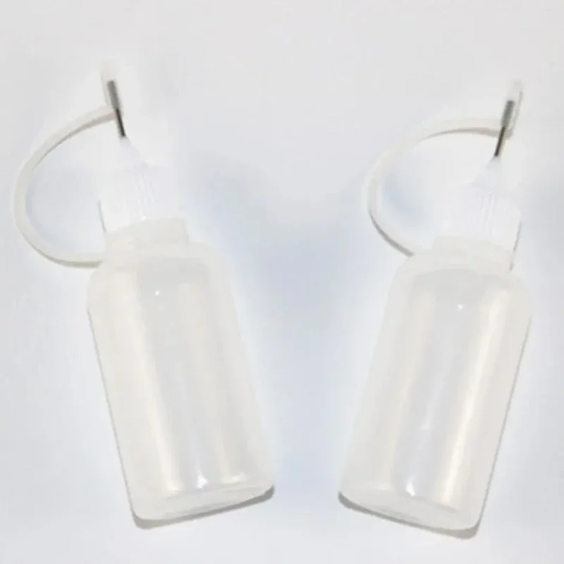 2/4PCS Handmade Applicator Plastic Reuse Needle Squeeze Bottle for Paper Quilling DIY Scrapbooking  Craft Tool 30ML