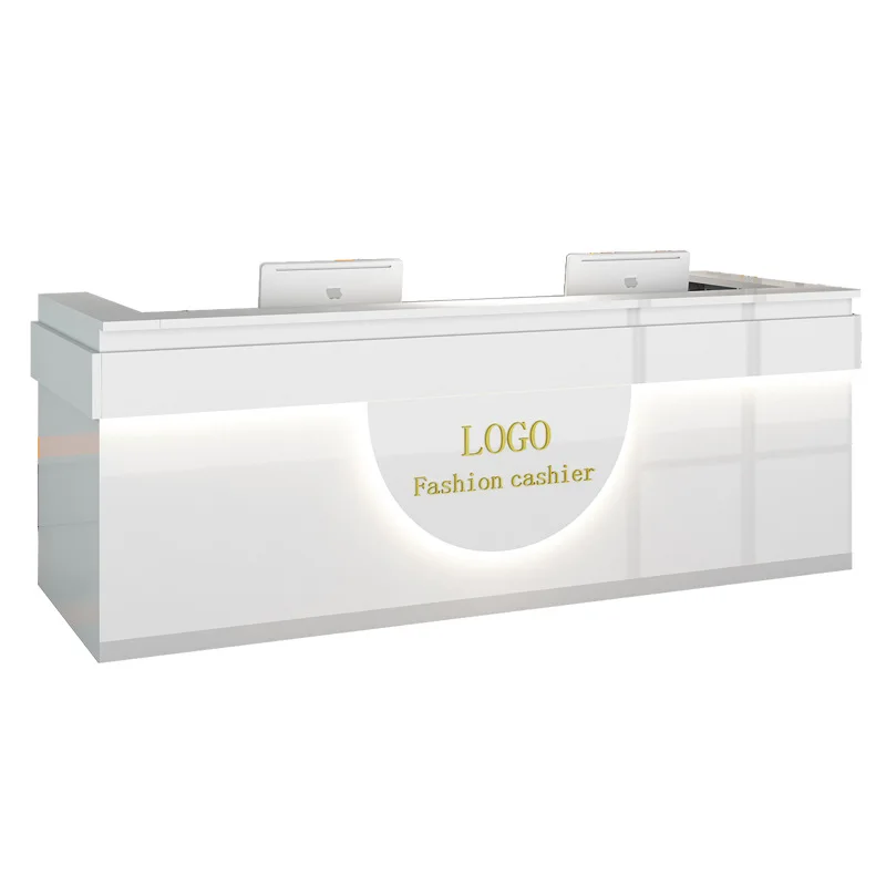 Checkout page Company Office Front Desk Women's Beauty Salon Clothing Store Reception Desk Counter Shop Small