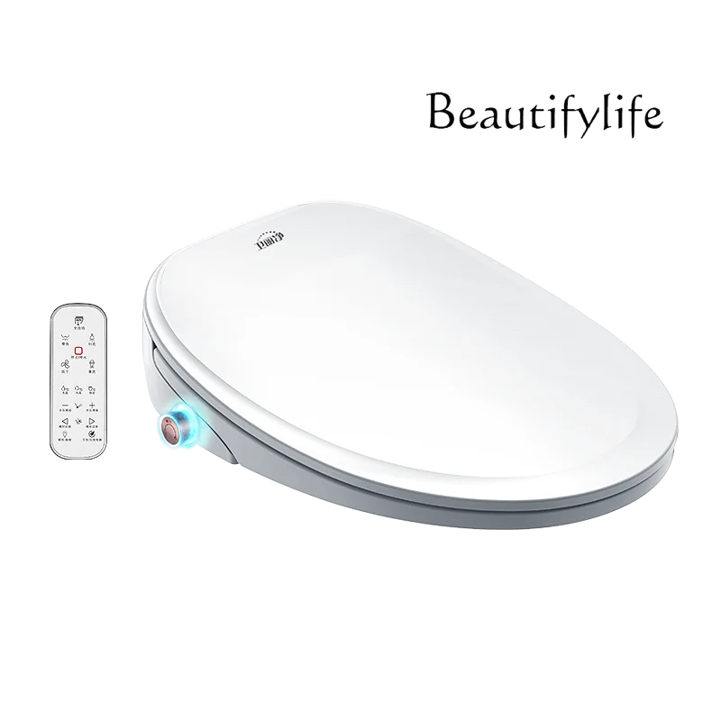 

Умный чехол для унитаза, полностью автоматический бытовой маленький размер, электрическое отопление и смыв, мгновенный горячий откидной чехол на сиденье