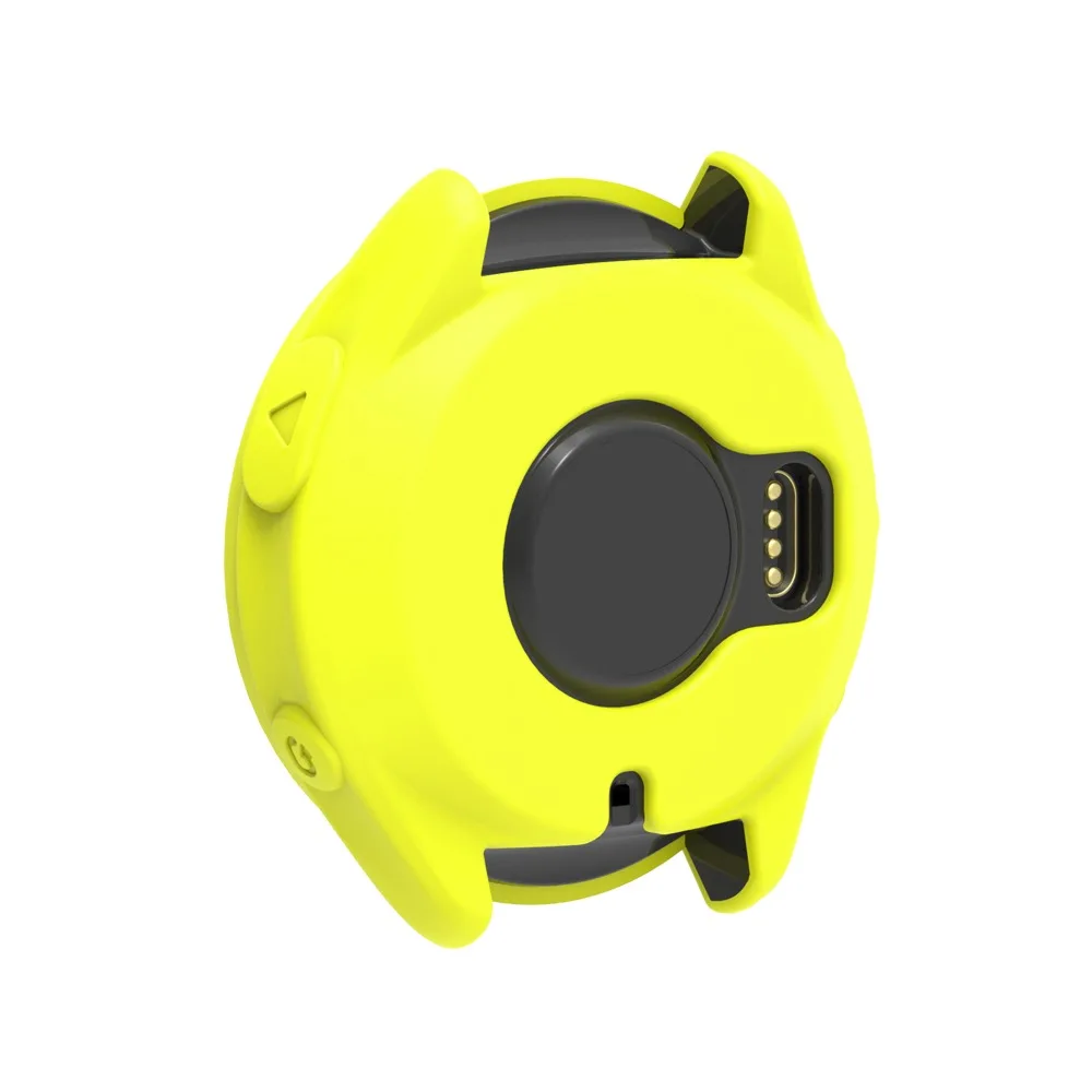 Casing pelindung silikon, pelindung jatuh pencegahan jatuh warna-warni bingkai Bumper tahan gores tahan guncangan untuk Garmin forer965