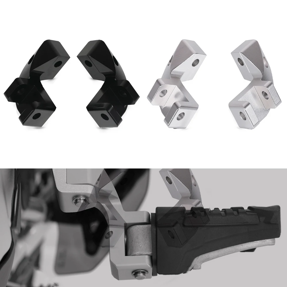 For BMW R1200GS R1200 R 1200 GS LC Adventure 2014 2015 2016 2017 2018 2019 2020 Passenger Footrest Relocation Footpeg Lowering