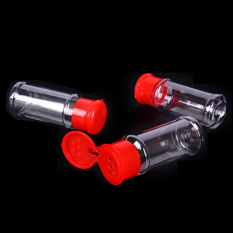 3Pcs Outdoor Spice Bottle Jar Salt Seasoning Box Portable